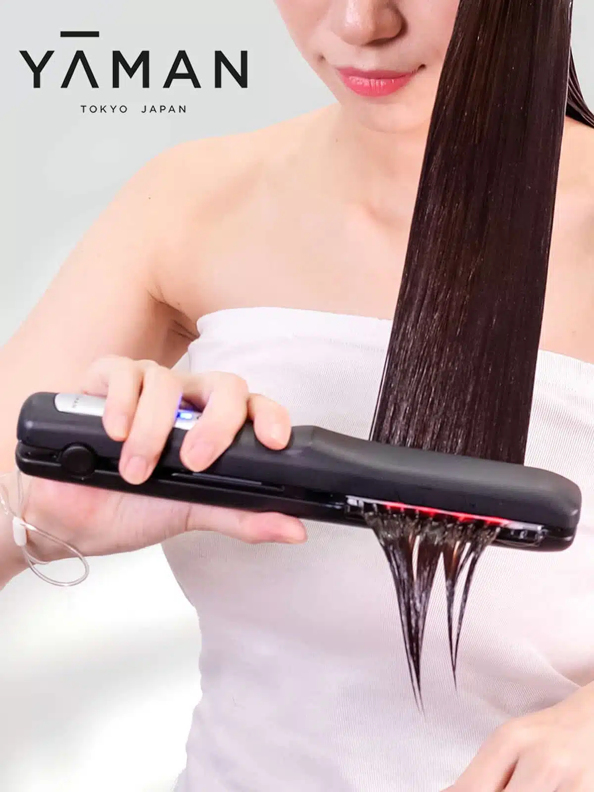 YA-MAN Shine Pro шаш құрылымын қалпына келтіруге арналған ультрадыбыстық шаш түзеткіш - кескін 2