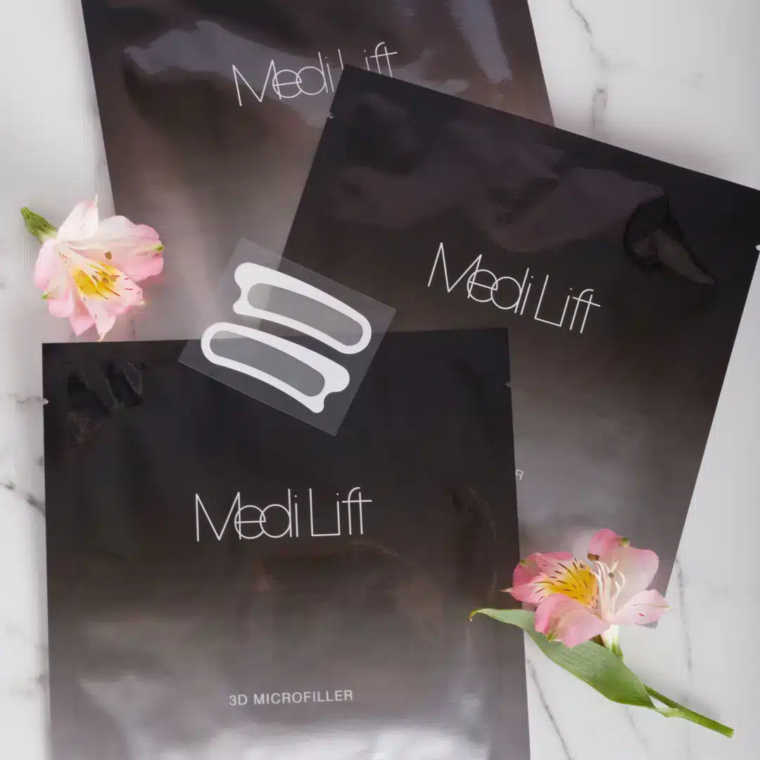 Medi Lift 3D Microfiller - патчи микроигольные с гиалуроновой кислотой для носогубки, 4 шт — изображение 4