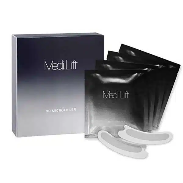 Medi Lift 3D Microfiller - патчи микроигольные с гиалуроновой кислотой для носогубки, 4 шт