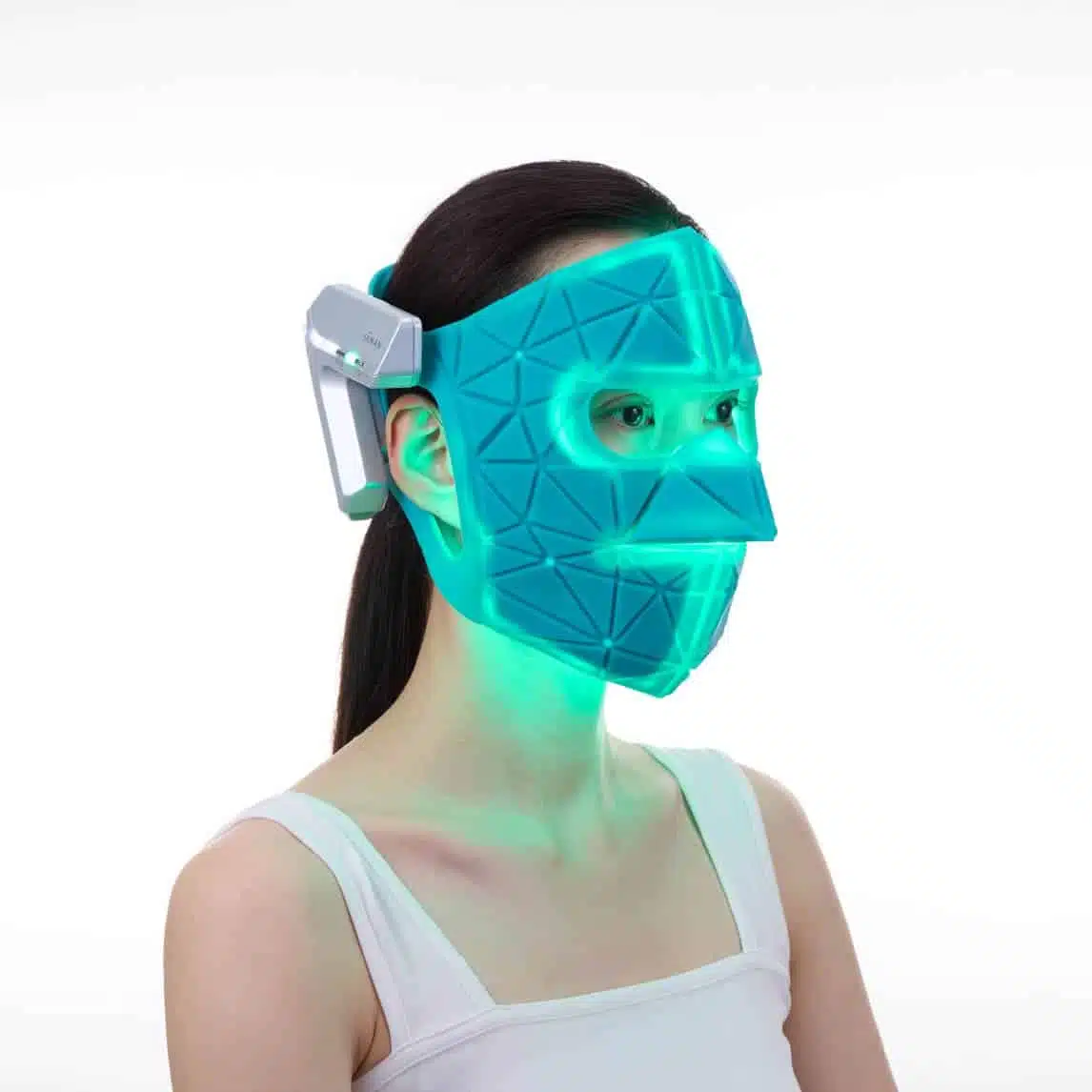 Blue Green Mask Lift - жарықдиодты және EMS бетті лифт құрылғысы - кескін 3