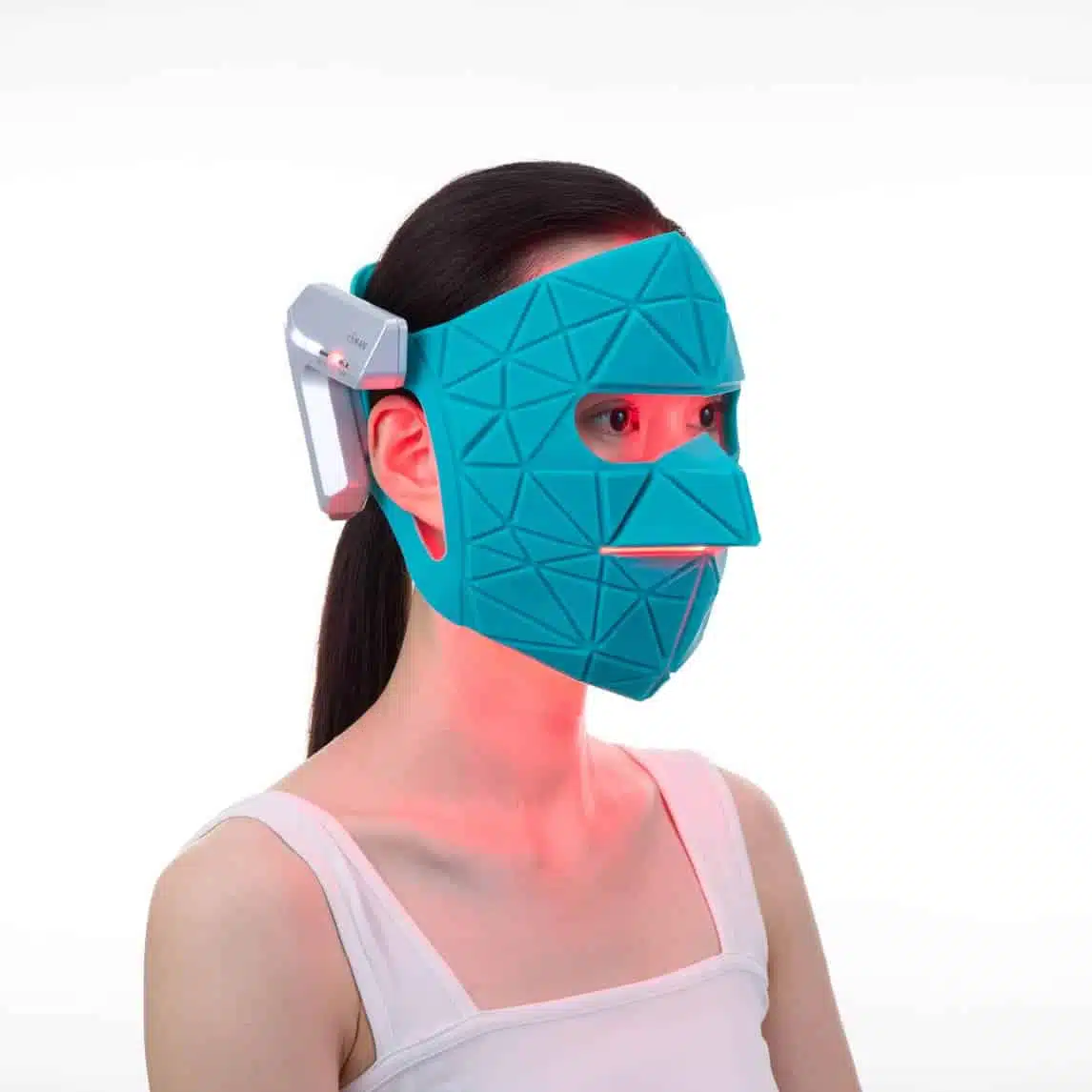 Blue Green Mask Lift - жарықдиодты және EMS бетті лифт құрылғысы - кескін 4